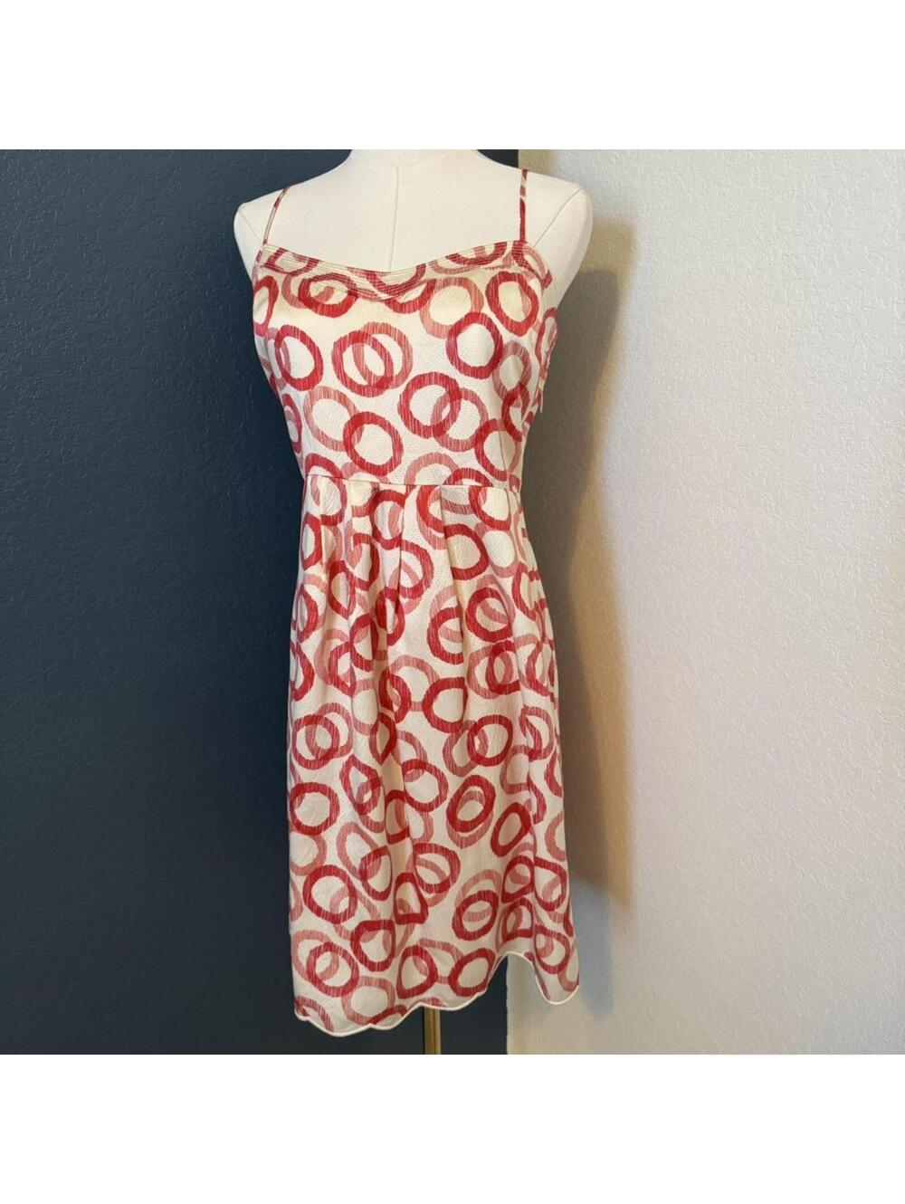 Juicy Couture 100% Silk Groovy Retro Mod Mini Dress, Size 12